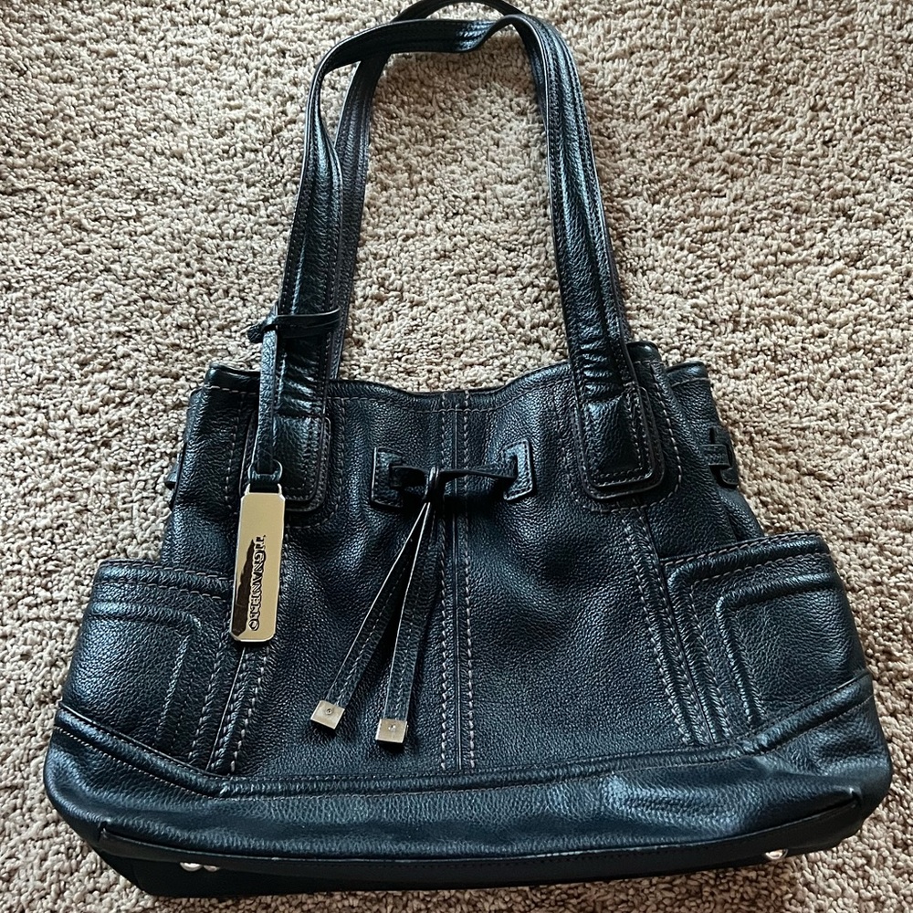 Tignanello leather shoulder bag